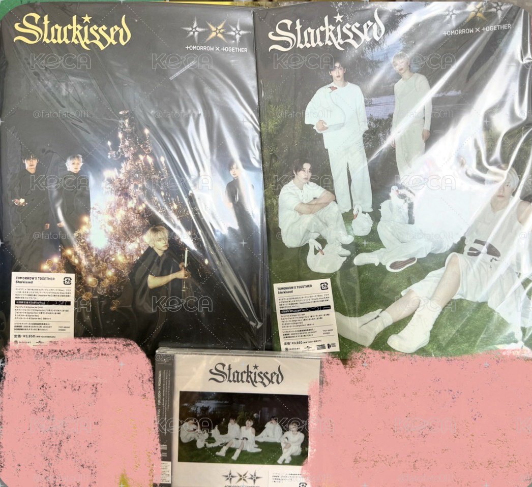 Starkissed 專輯 未拆全專 初回限定盤A+B*2+通常盤 四個不拆
