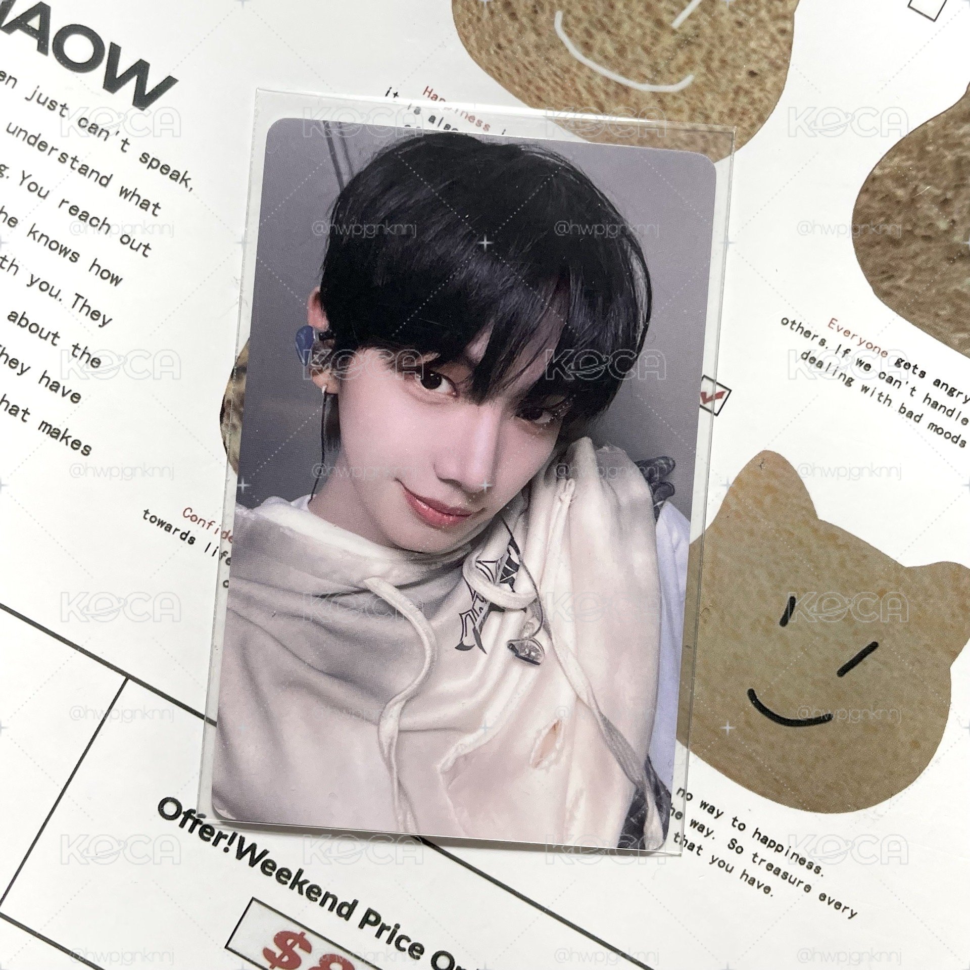 🐧明宰鉉 how yzy簽售卡 拼盤3