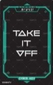JASP.ER TAKE IT OFF 專輯卡  背面
