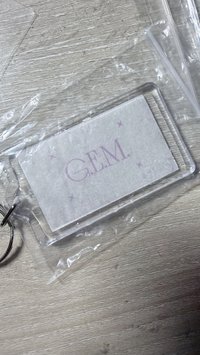 白色G.E.M.鑰匙圈