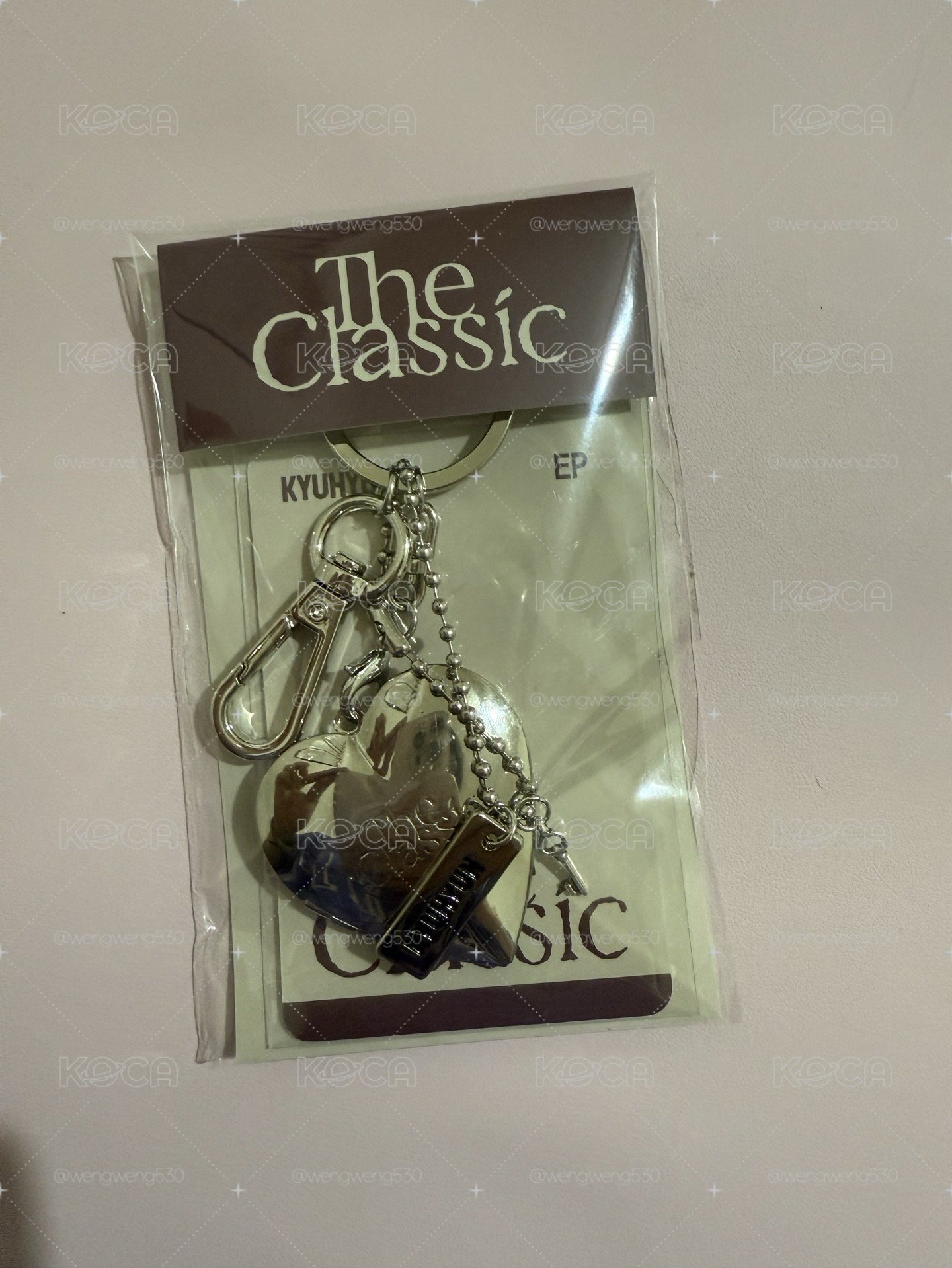 the classic愛心鑰匙圈