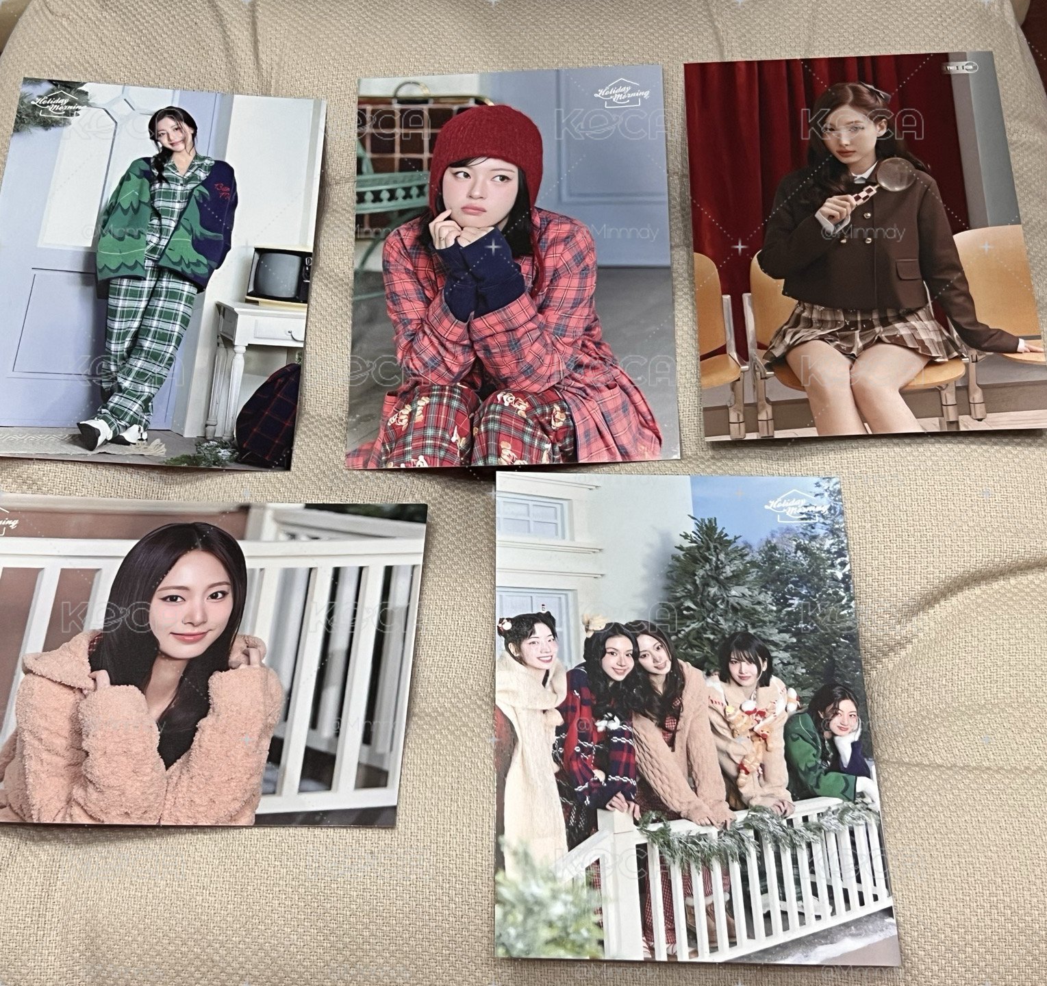 【Twice】冬日、新國立明信片