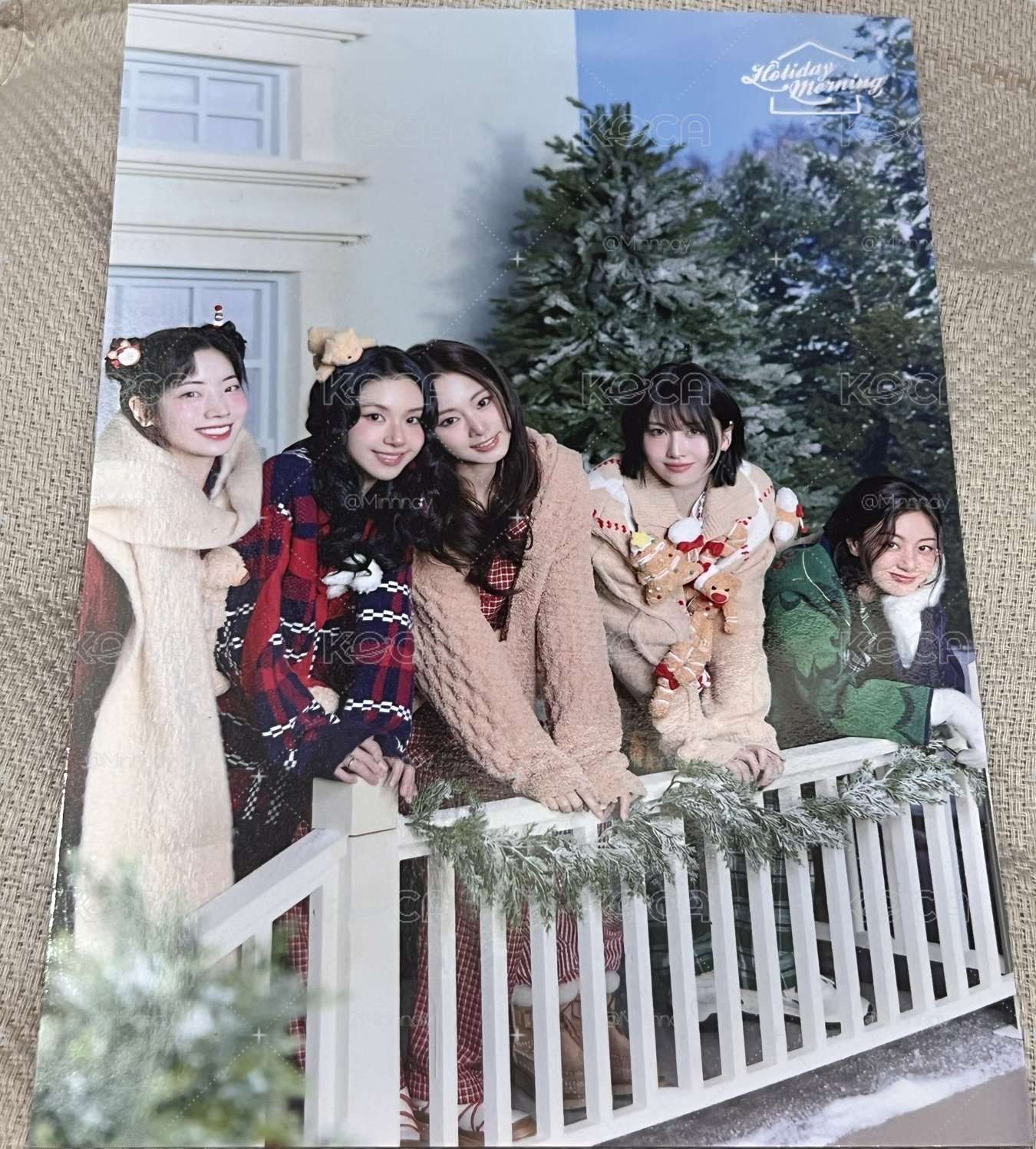 【Twice】冬日、新國立明信片