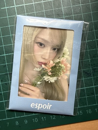 冬天espoir代言卡一套