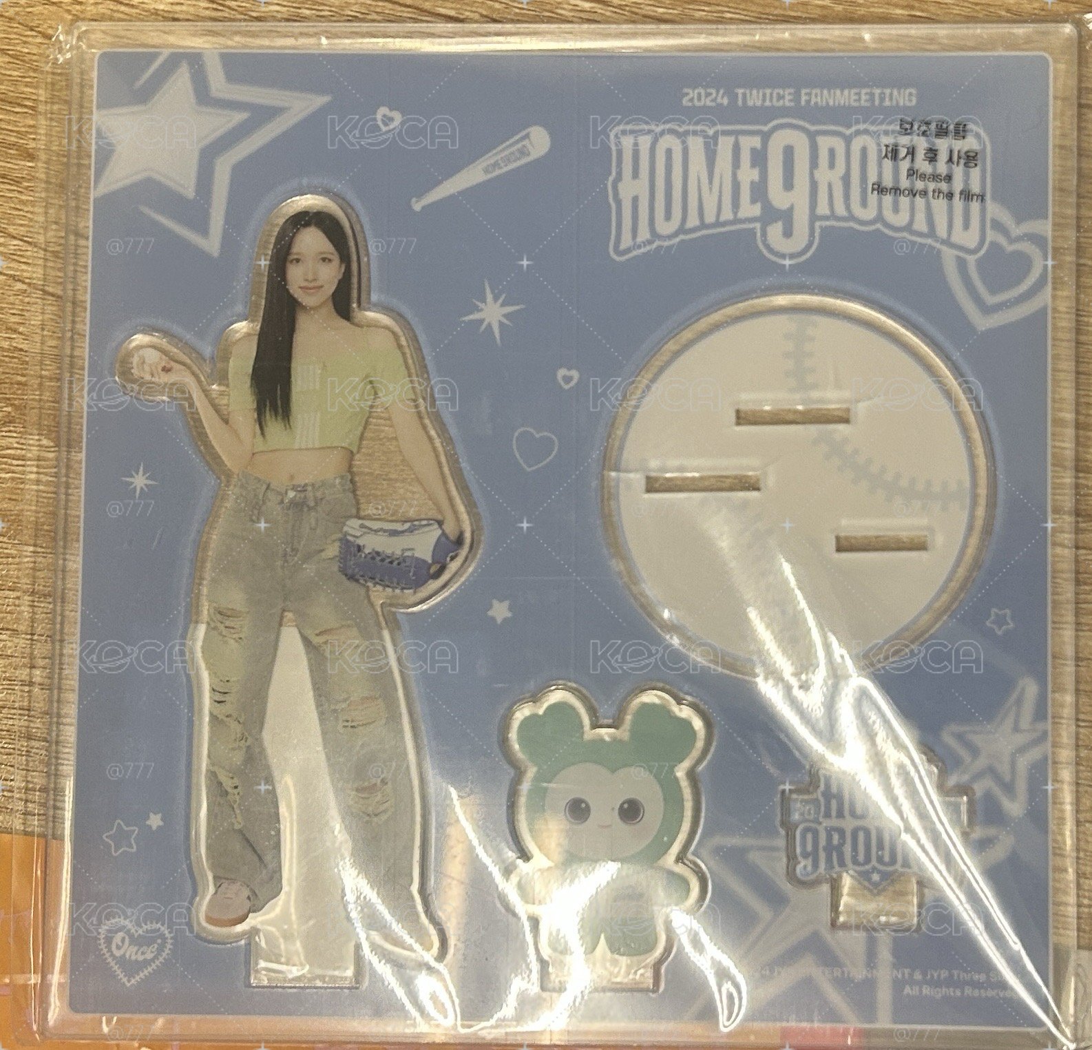 南九週年FM棒球立牌不含卡