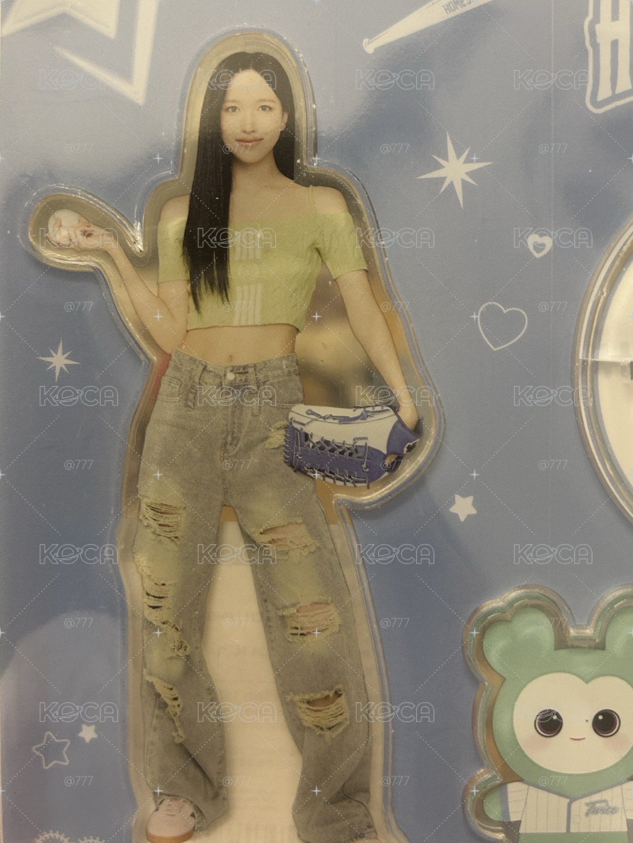 南九週年FM棒球立牌不含卡