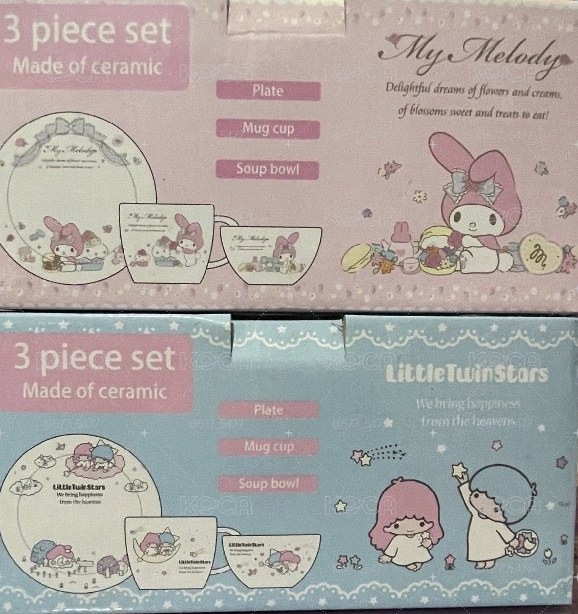 陶瓷餐具三件組