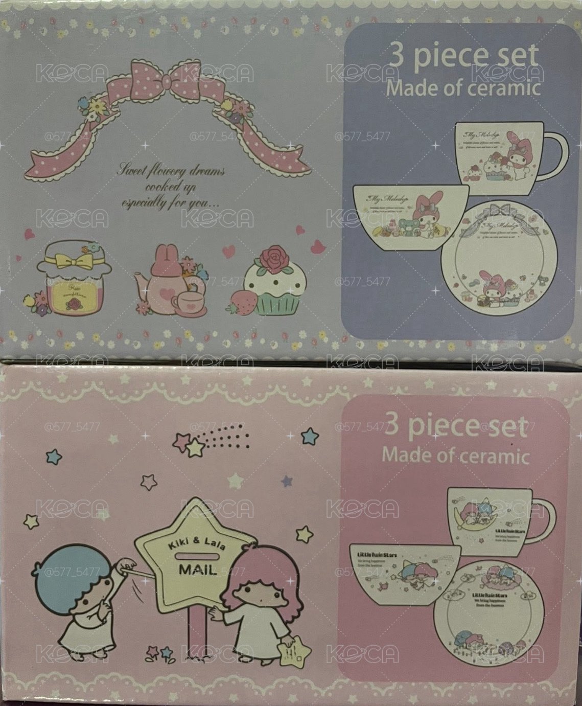 陶瓷餐具三件組