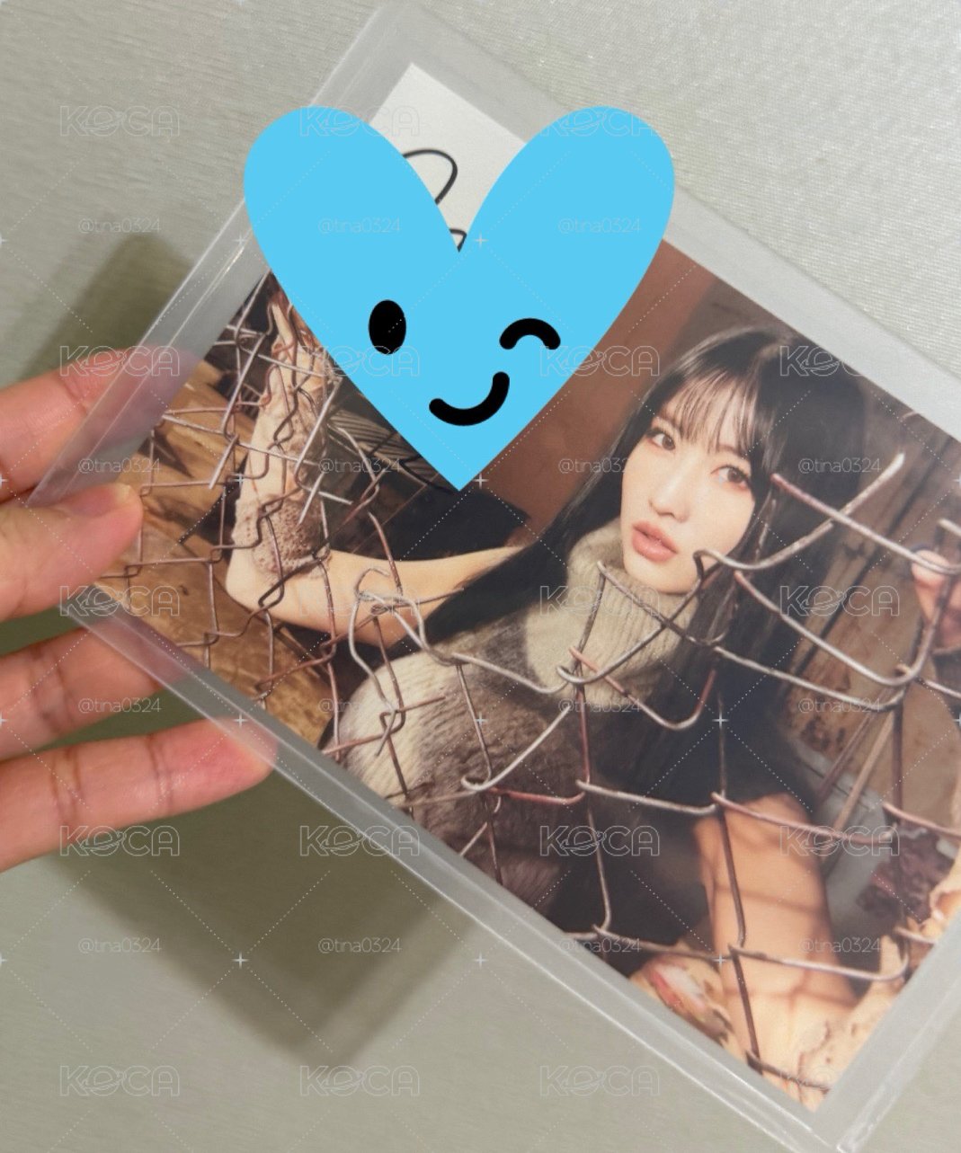 momo 親簽明信片