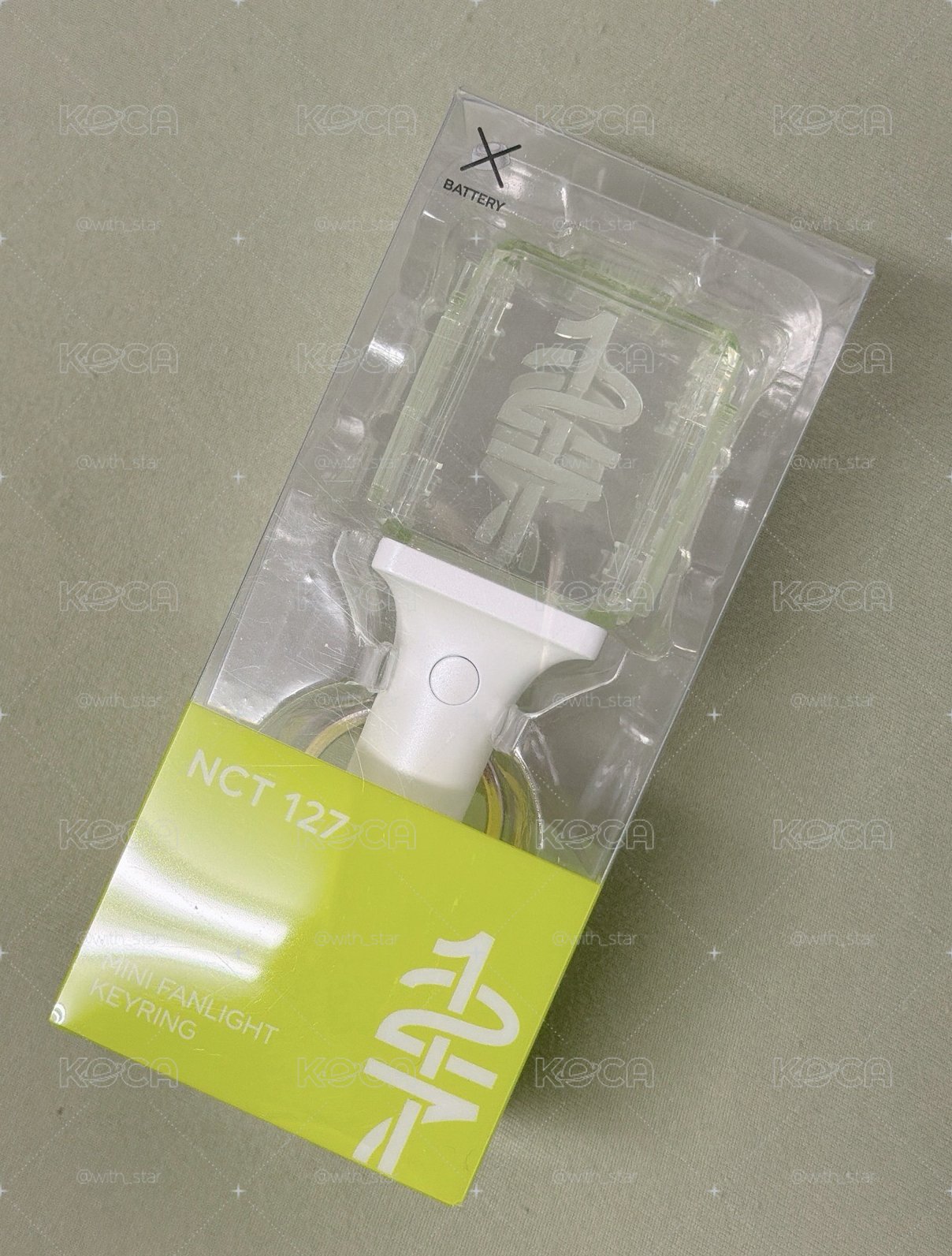 《降價售》搭飛機來的✈️ NCT127 小手燈（手燈吊飾）