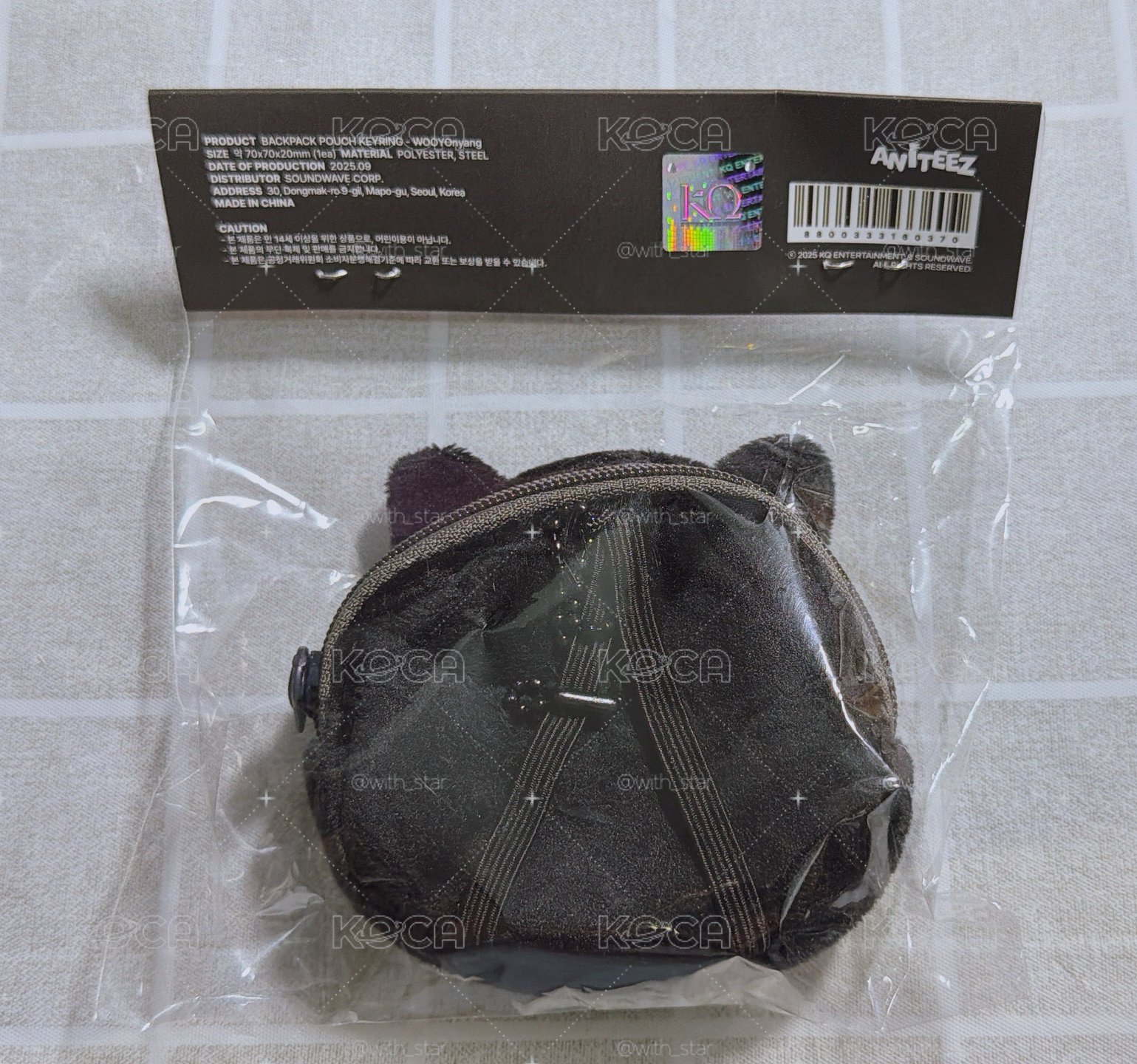 （全新未拆）Aniteez 嗚湧貓 友榮 背包吊飾