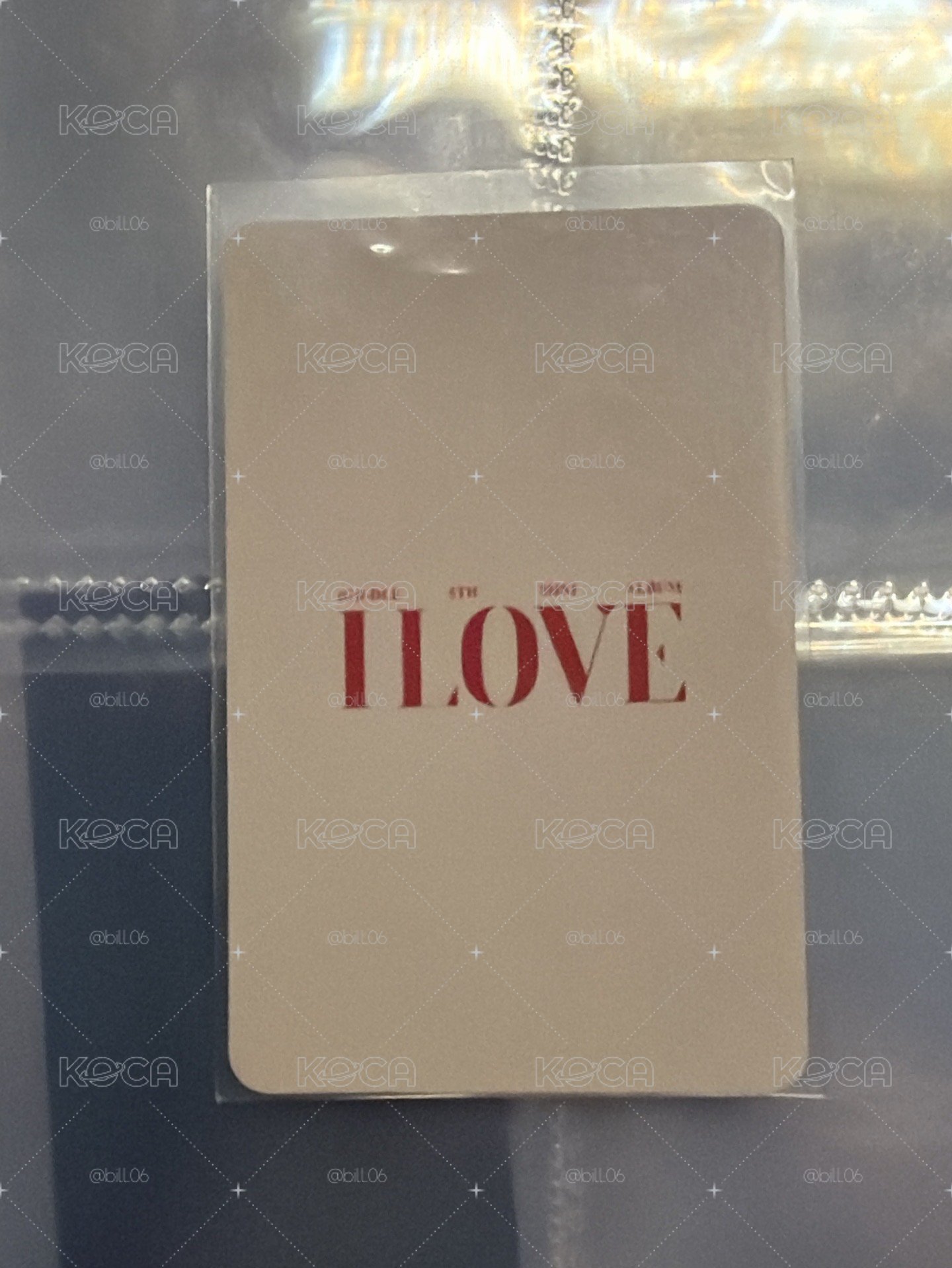 舒華 I LOVE 新那拉 1.0 特典卡 