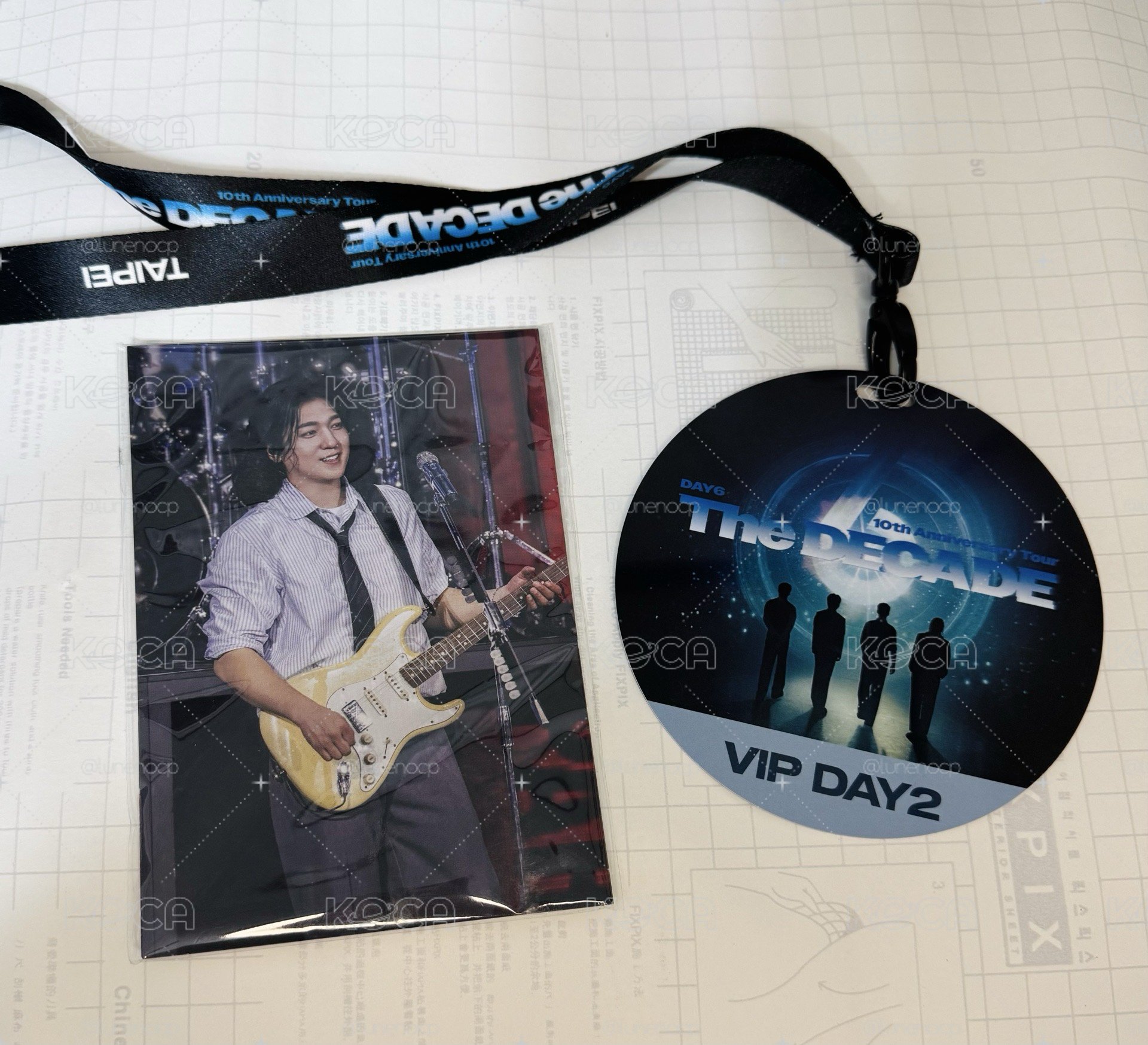 10週年演唱會 The DECADE 台北 DAY2 VIP禮