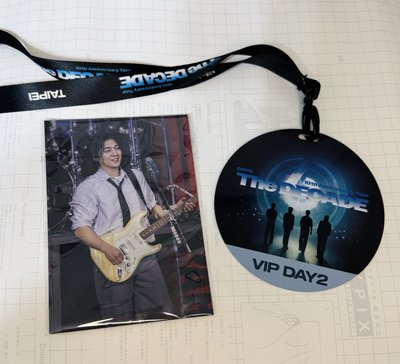 10週年演唱會 The DECADE 台北 DAY2 VIP禮