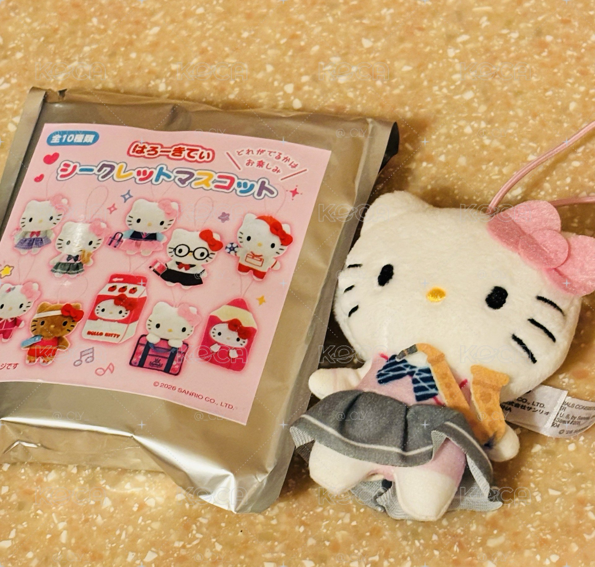 KITTY盲抽袋校園系列/樂器款
