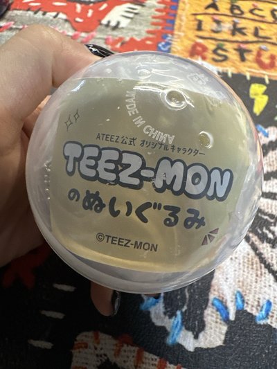 TEEZ-MON扭蛋絨毛娃娃 娃娃 ZZANGMON