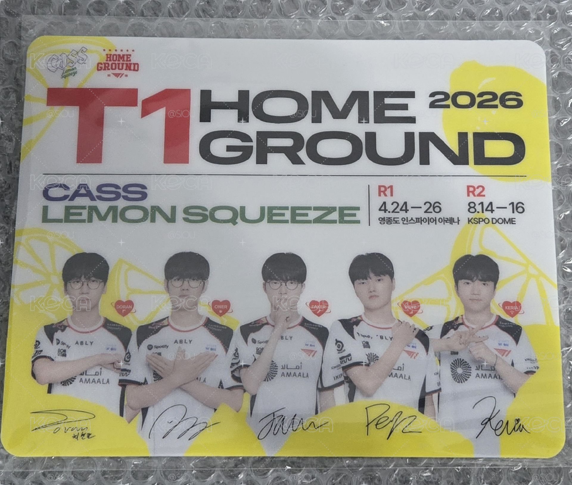 T1×Cass 滑鼠墊