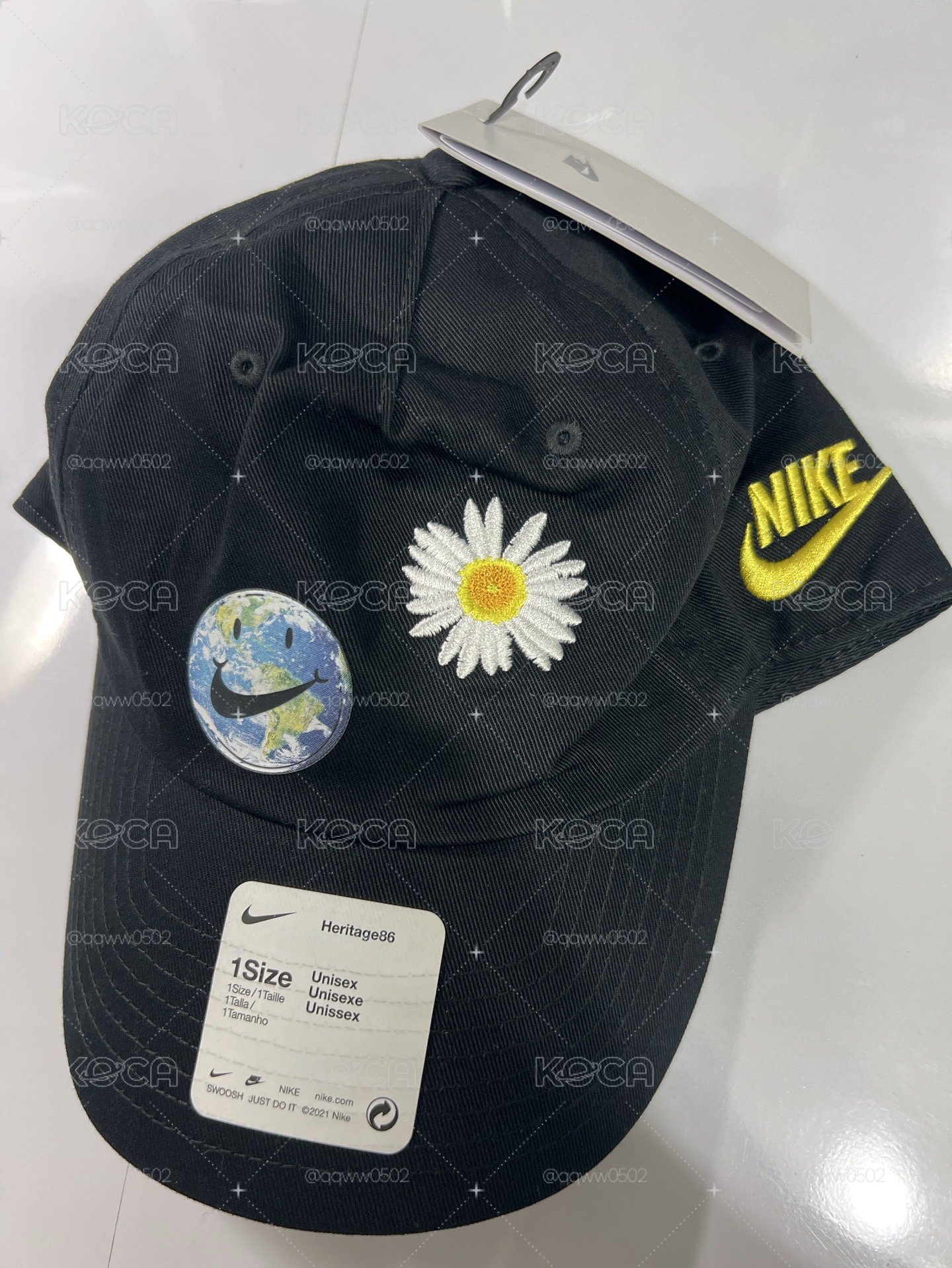 GD超限量聯名Nike帽子經典logo 
