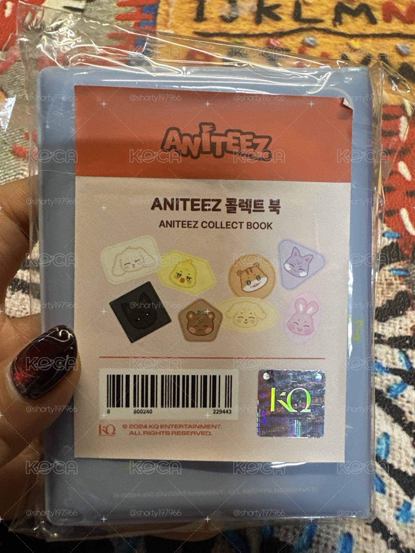 ANITEEZ IN ICE CITY 卡冊 COLLECT BOOK