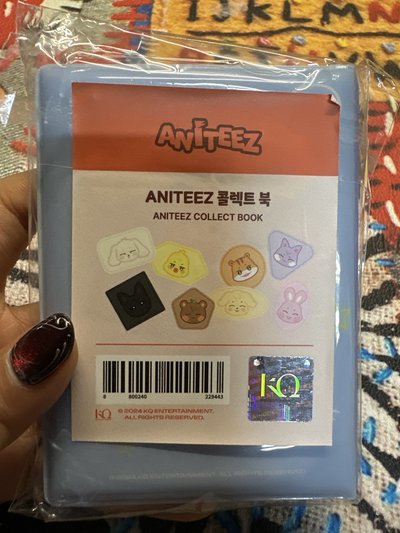 ANITEEZ IN ICE CITY 卡冊 COLLECT BOOK