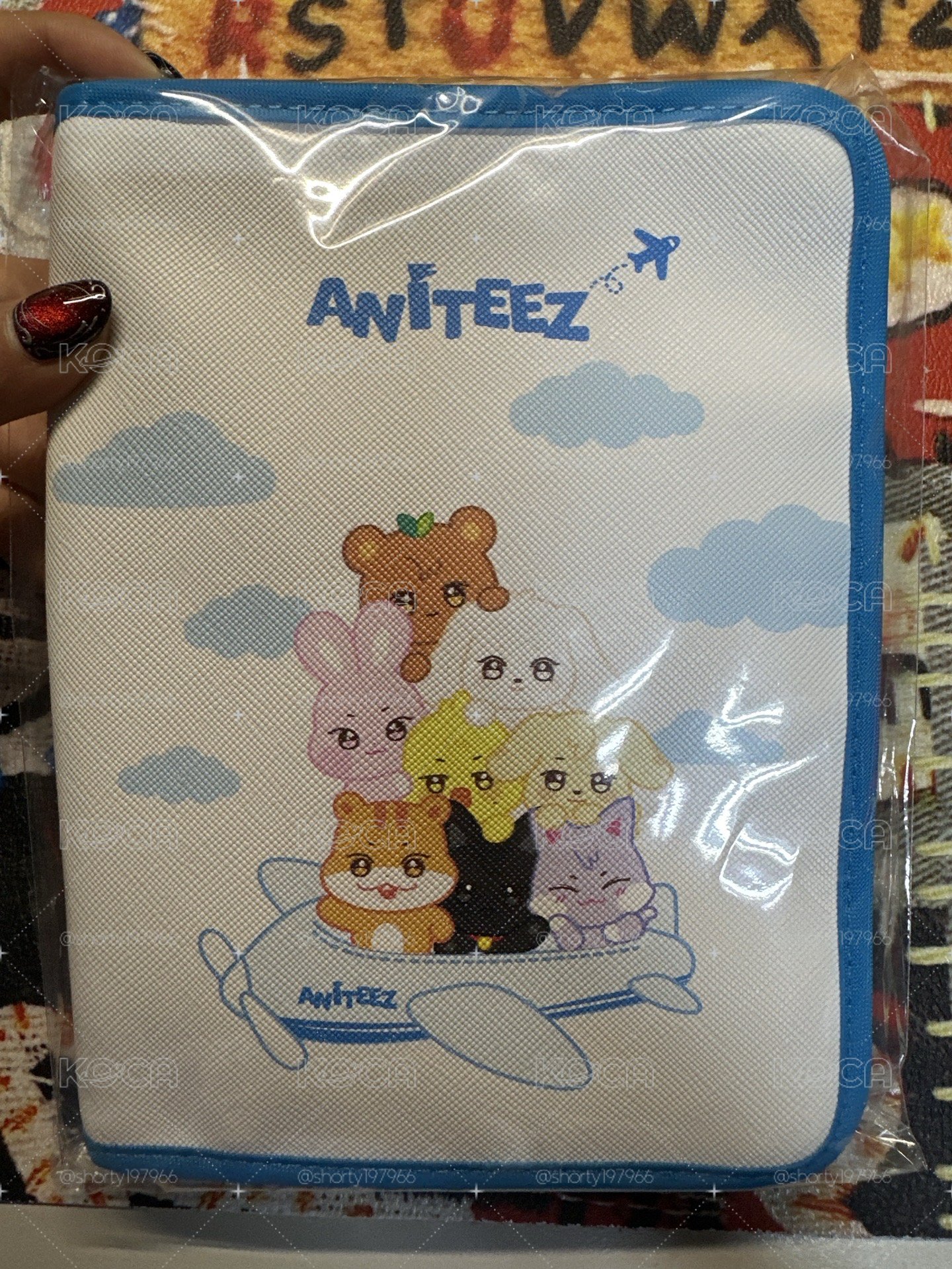 ANITEEZ IN THE CALLING 護照套 TRAVEL POUCH