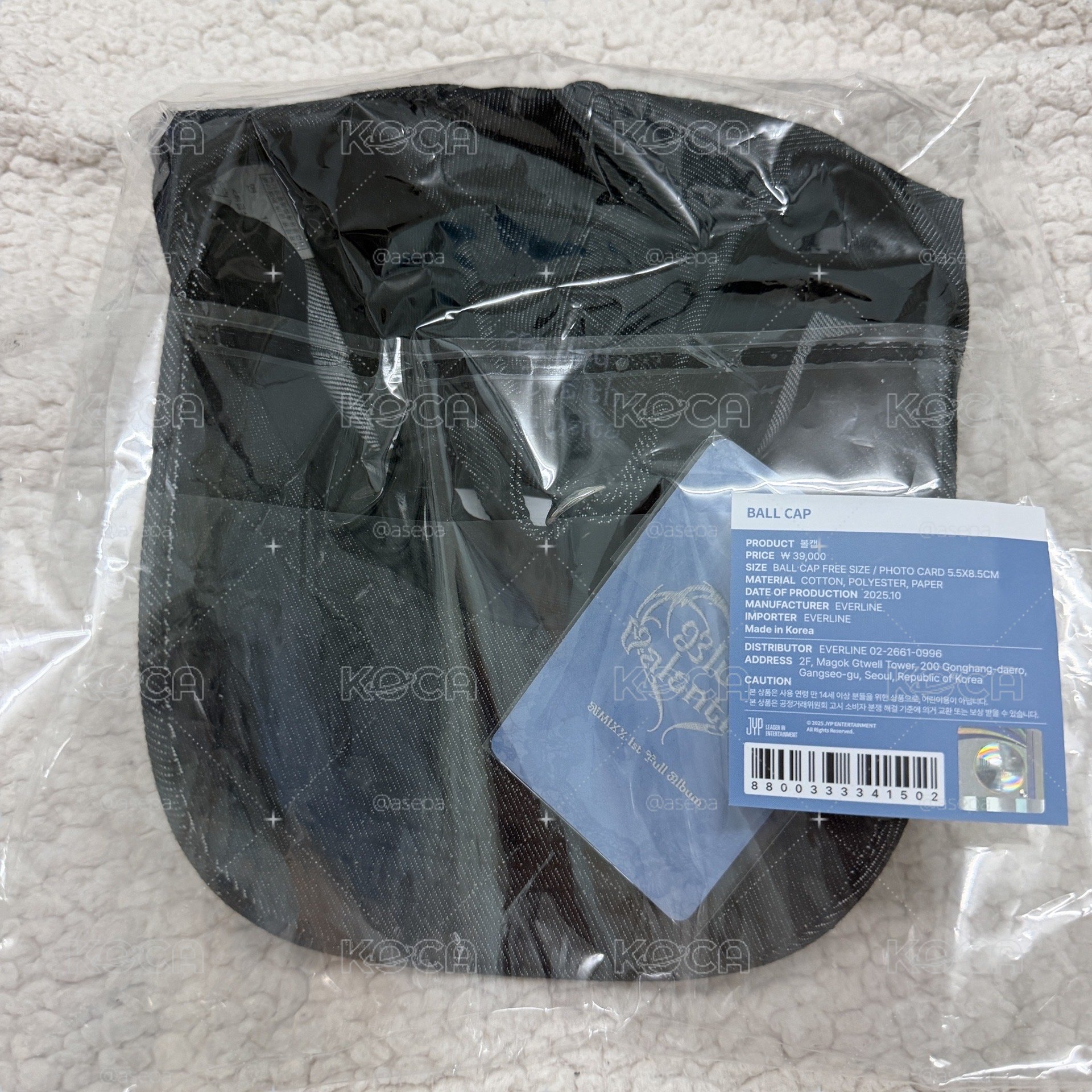 藍情快閃帽子全新
