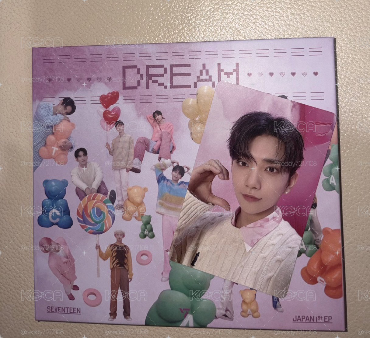 日專 dream 秀小卡 和 空專