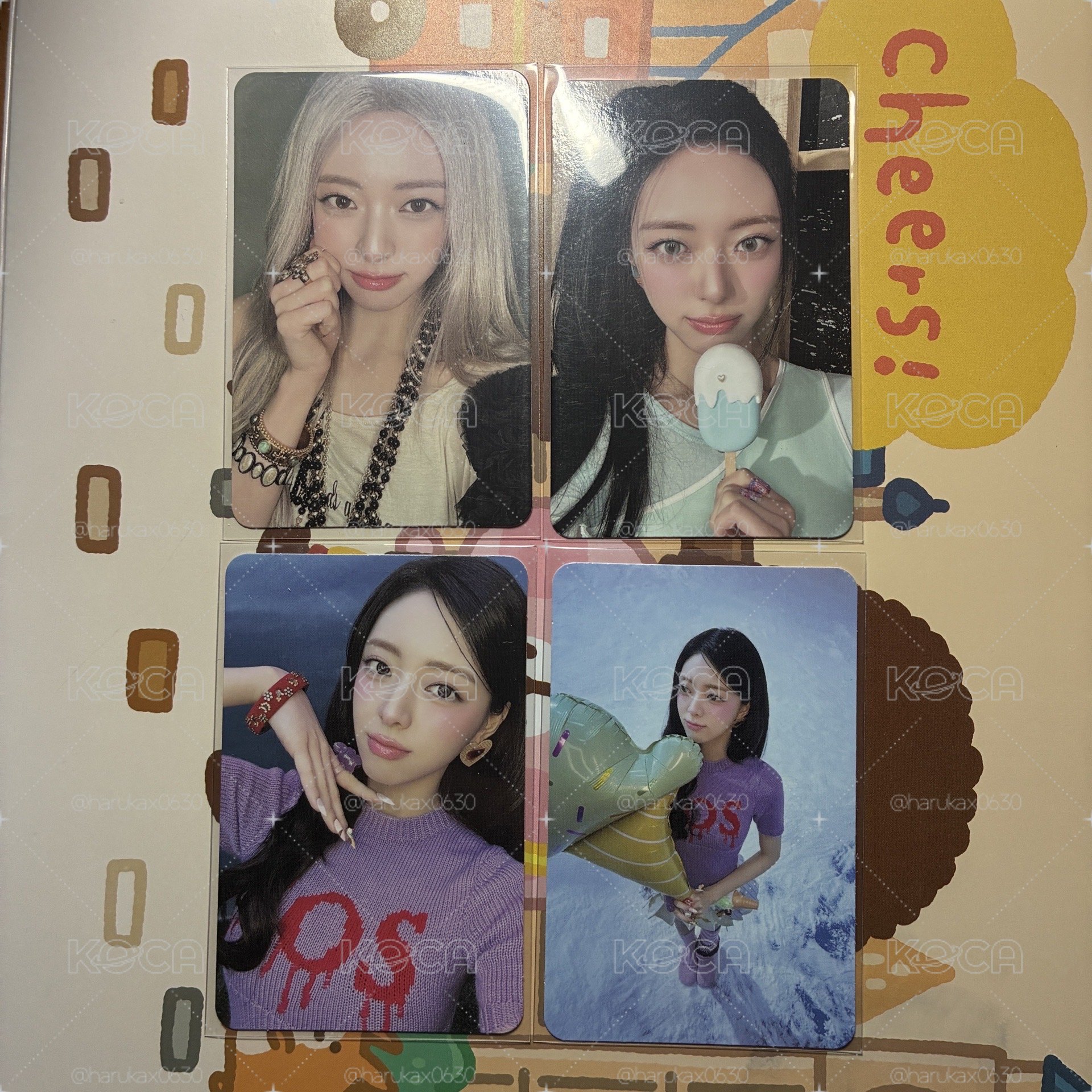 Yuna｜ice cream 特別專小卡