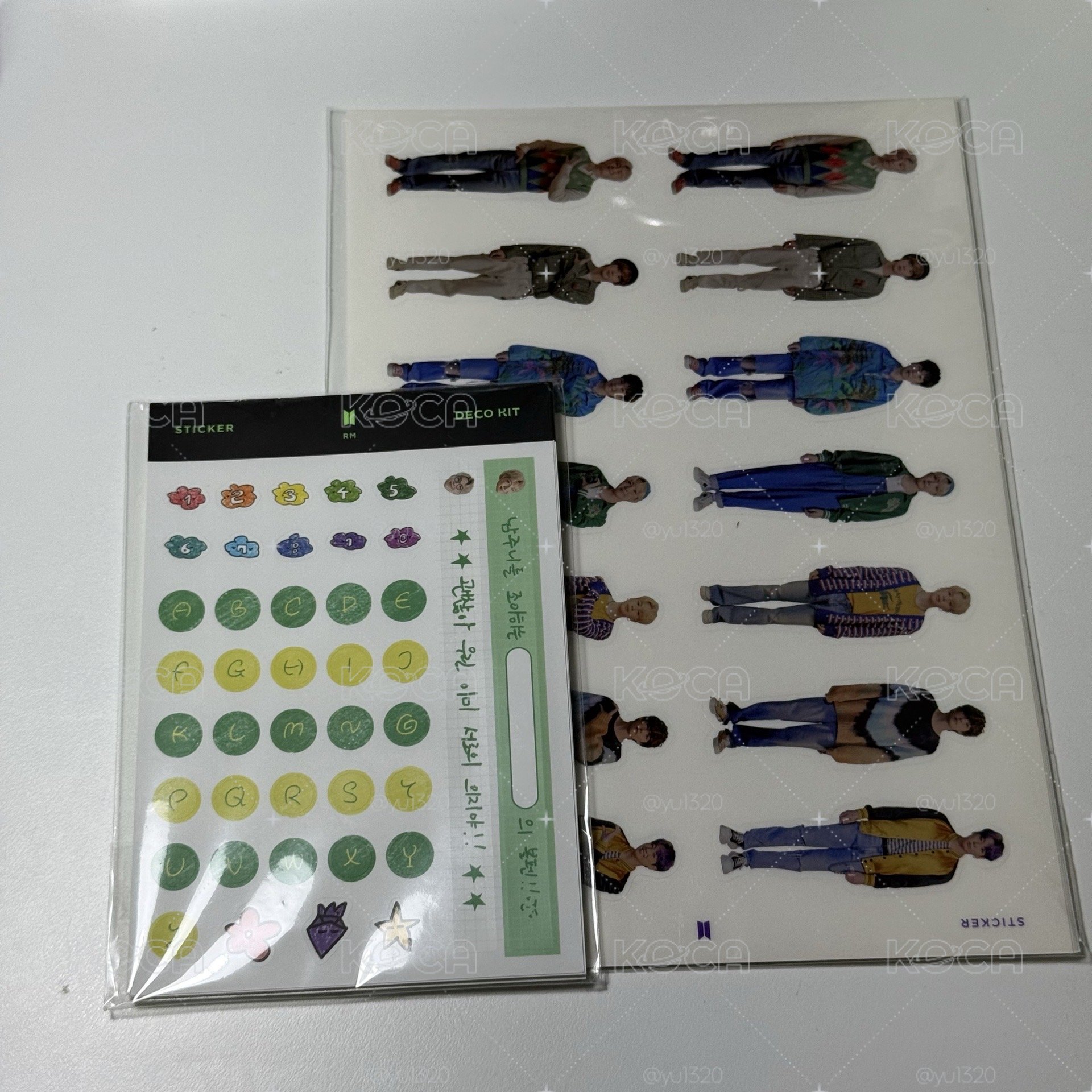 BTS deco貼紙書