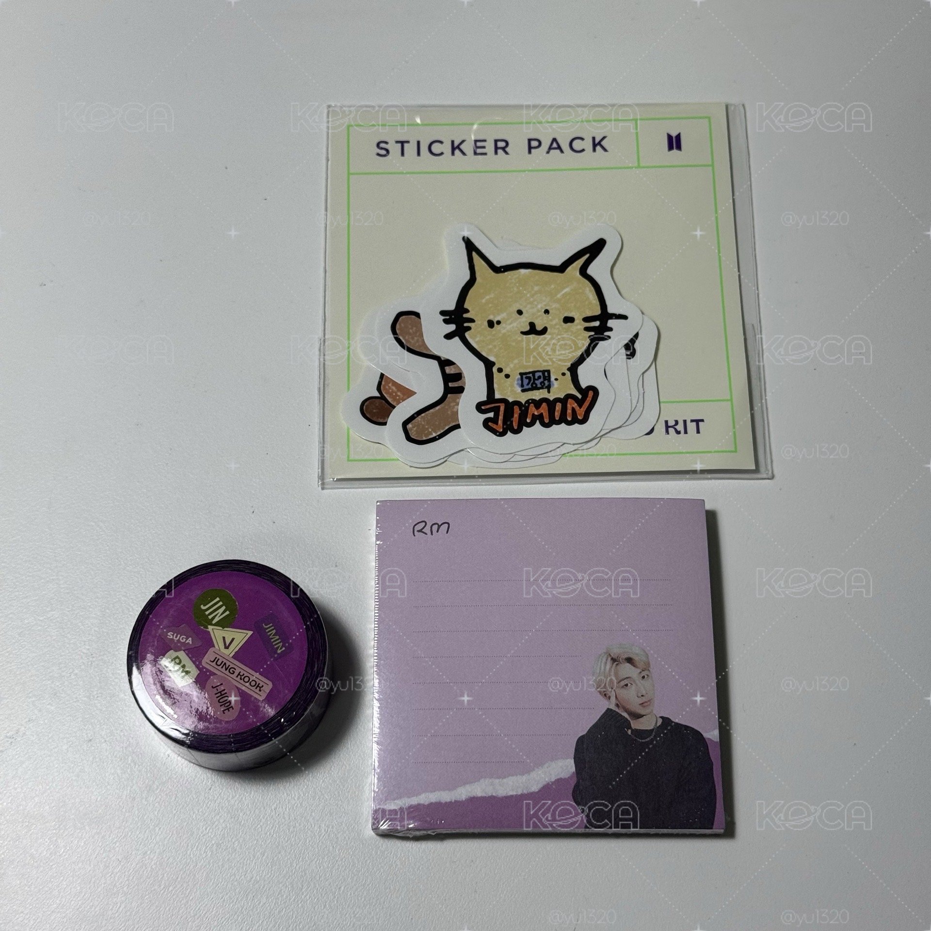 BTS deco貼紙書