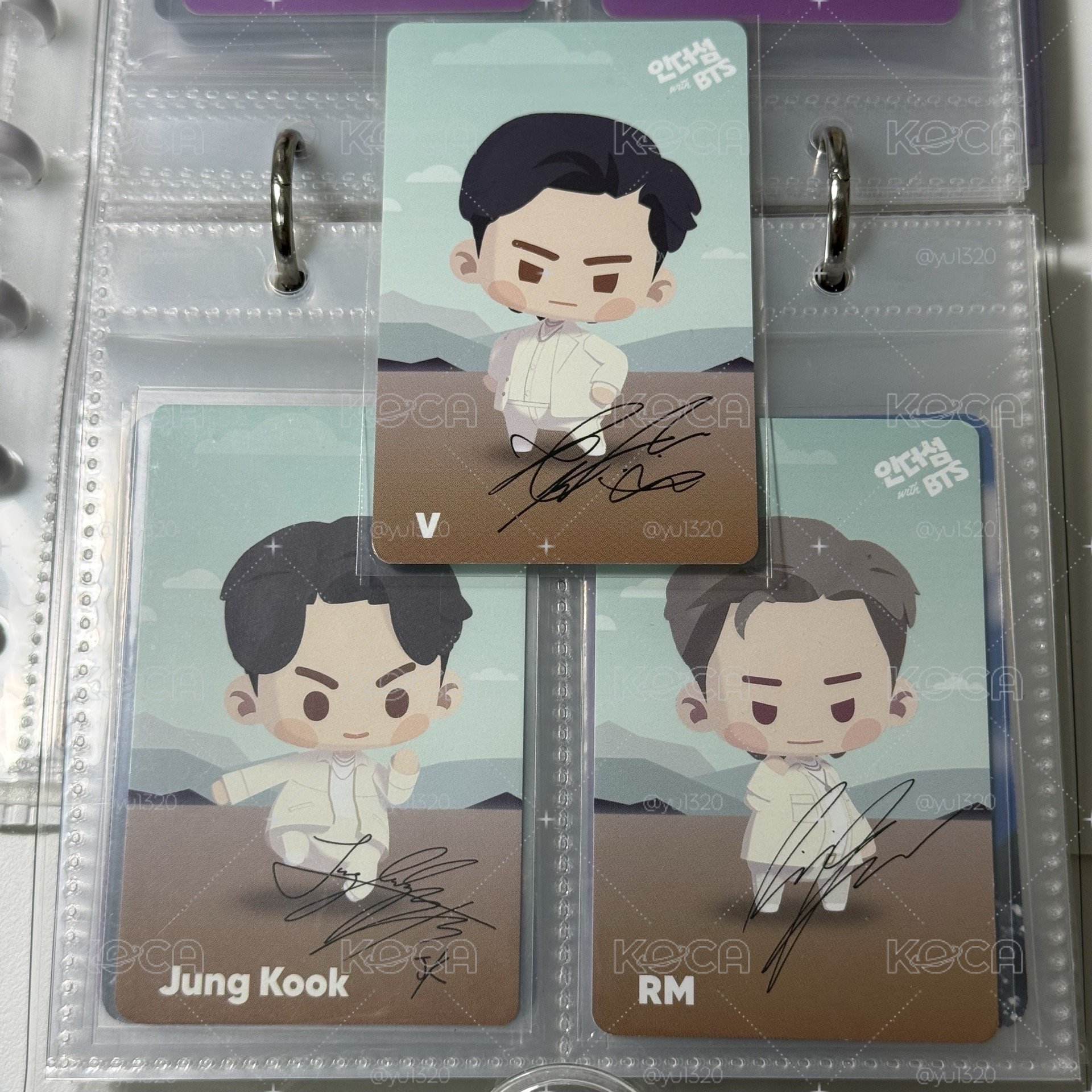 BTS proof 小島特典卡