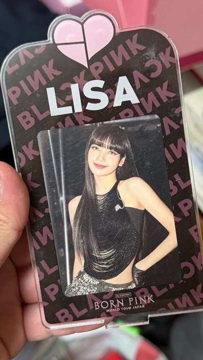 born pink日巡小卡立牌組