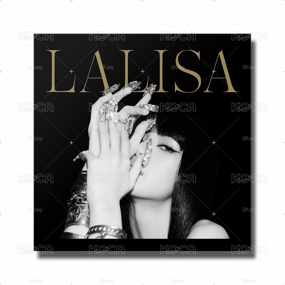 BLACKPINK LISA 首張單曲《LALISA》限量黑膠 Vinyl LP