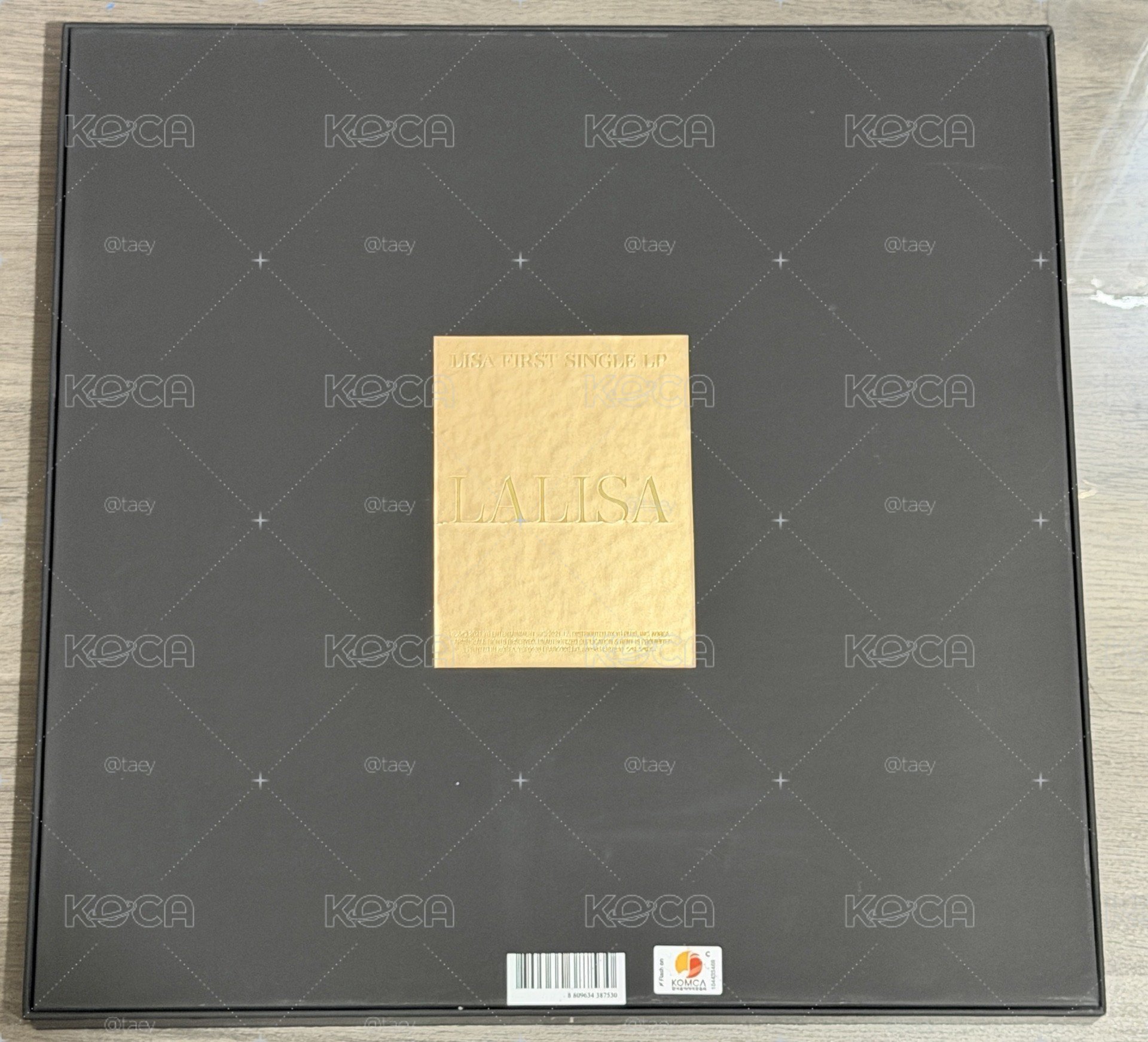 BLACKPINK LISA 首張單曲《LALISA》限量黑膠 Vinyl LP