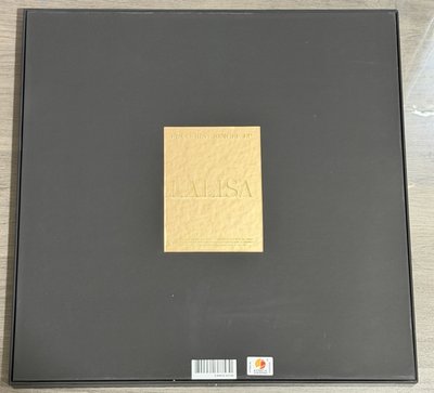 BLACKPINK LISA 首張單曲《LALISA》限量黑膠 Vinyl LP