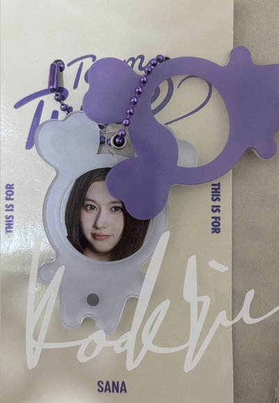 現貨 TWICE 紗 南 化妝包/大頭吊飾/風衣