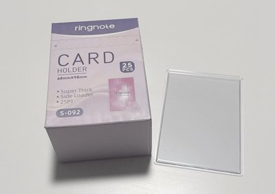 ringnote硬卡套25入