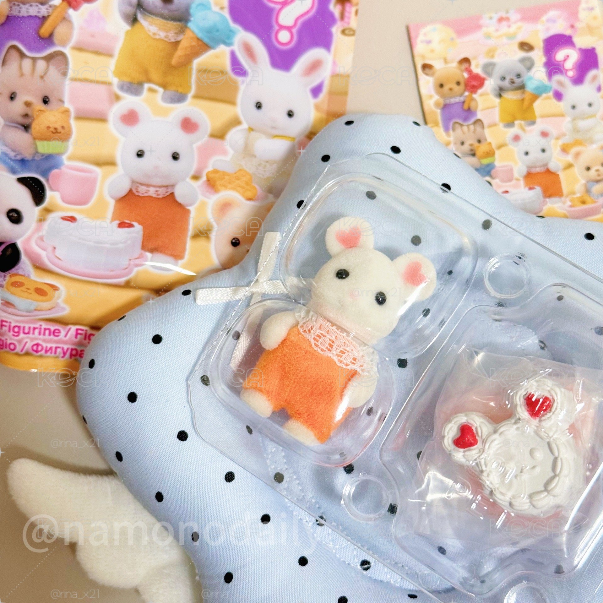 ꕤ⋆.˚ 森林家族甜點系列棉花糖鼠🐭