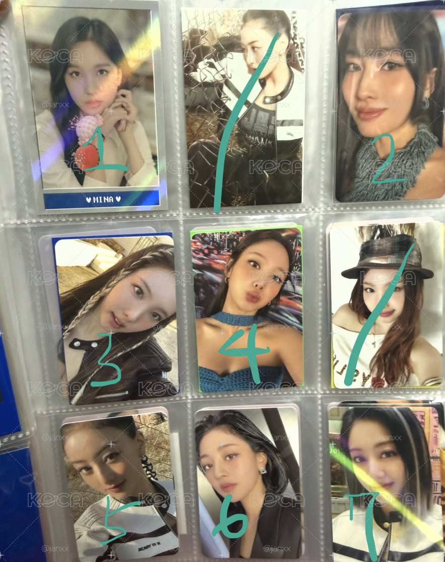 TWICE小卡賣場