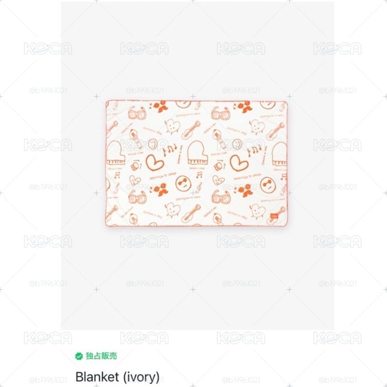 BTS 防彈少年團 PTD SEOUL 首爾 演唱會周邊/週邊 毛毯 毯子