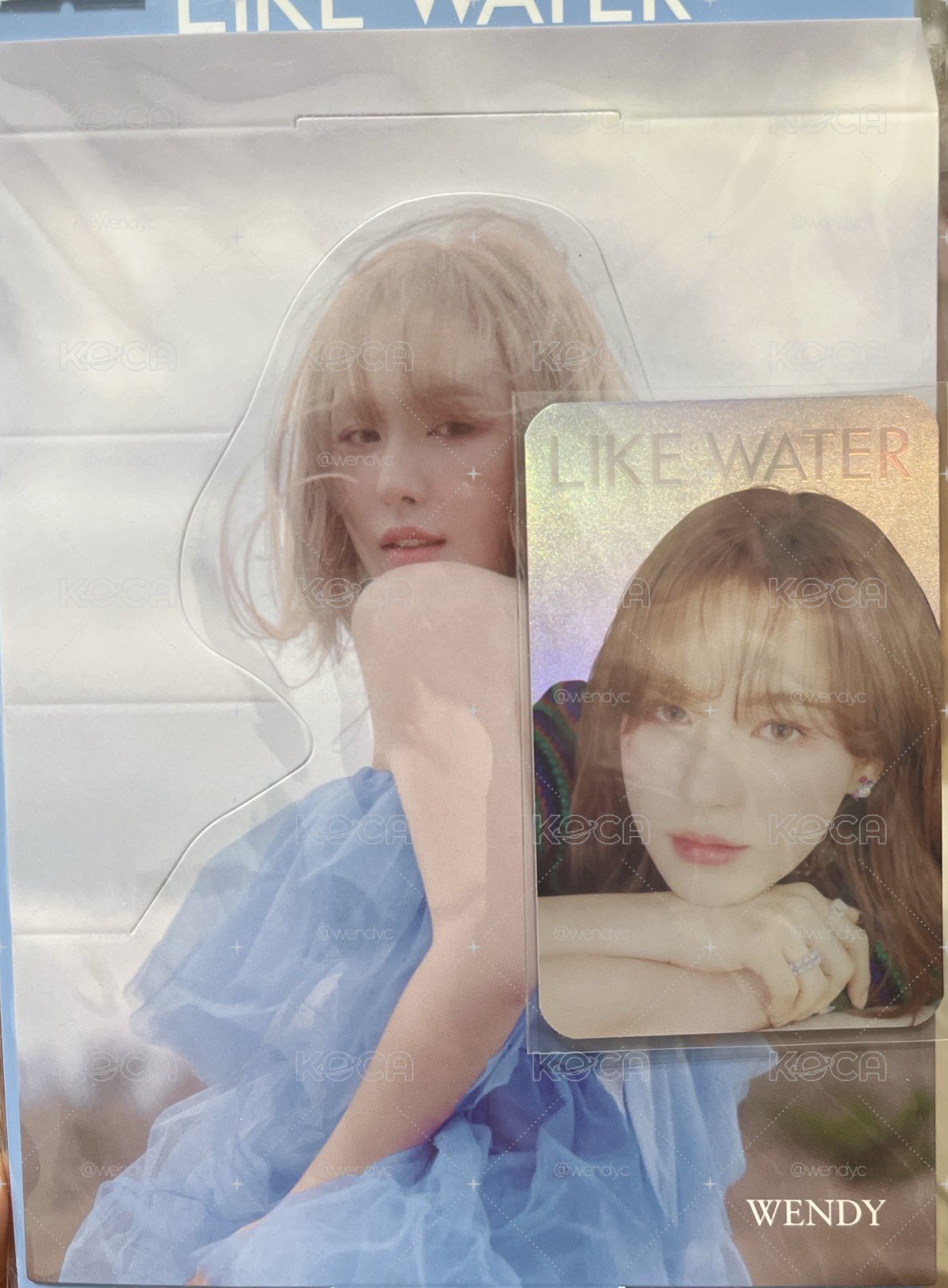 wendy 立牌