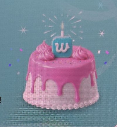 ［WeBirthday］餘量釋出