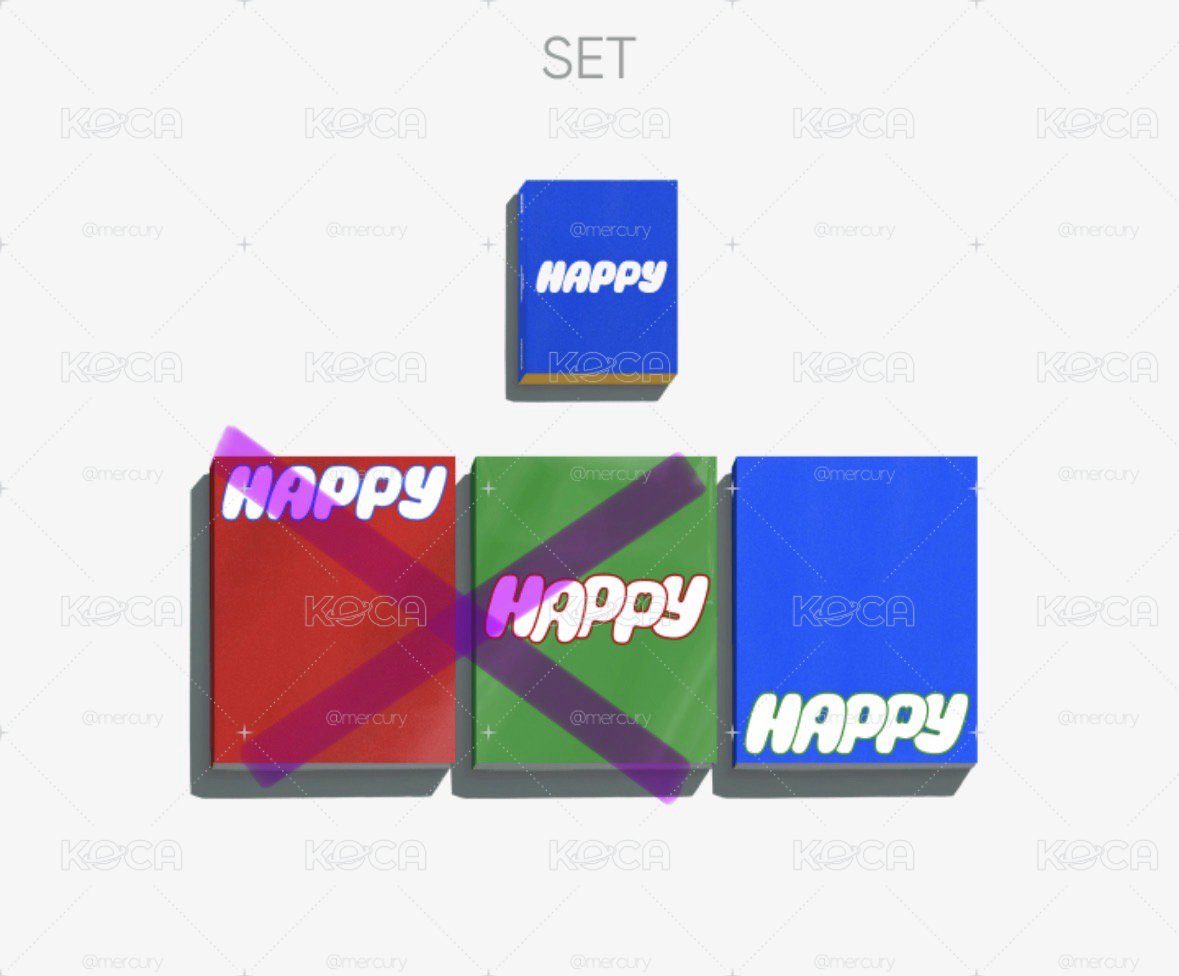 JIN HAPPY 專輯 電子專