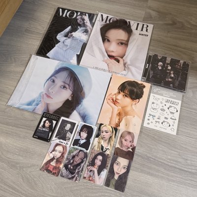 aespa 雜誌 特典 小卡 年曆