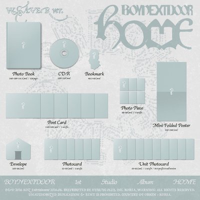 BOYNEXTDOOR 正規一 HOME PB專輯