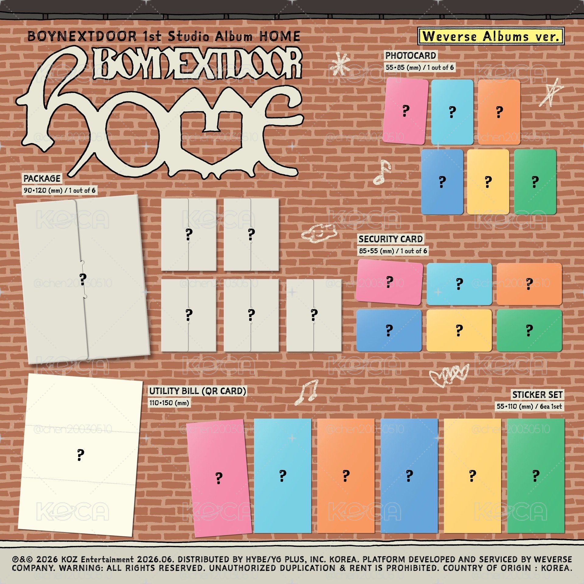 BND 1st Studio Album [HOME]