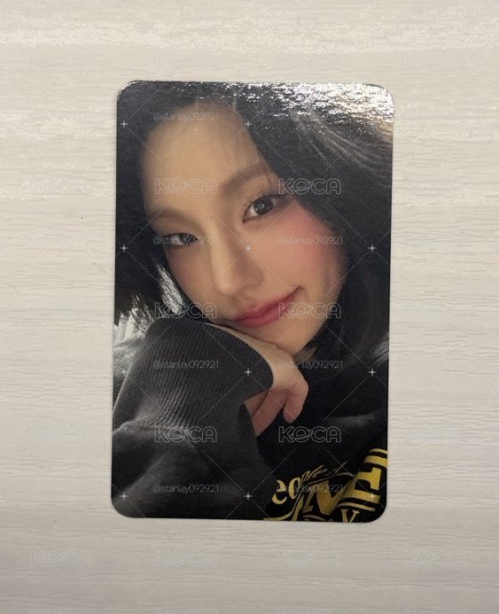Yeji Air限量打歌卡