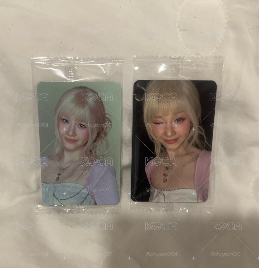 BABYMONSTER K4特典卡 Pharita 兩張一起