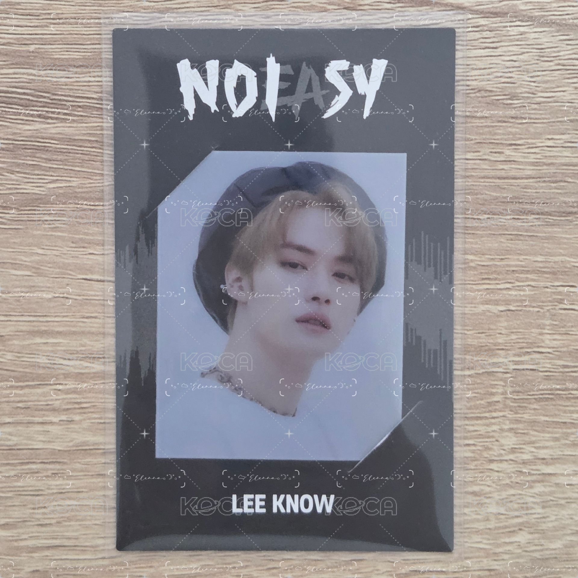 B1 旻 NOEASY 專輯預售禮