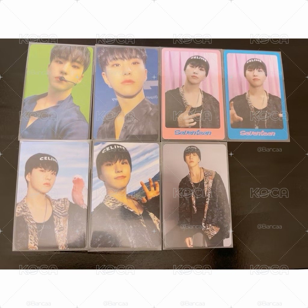 seventeen 2022 D社卡冊 周邊卡 榮 Hoshi